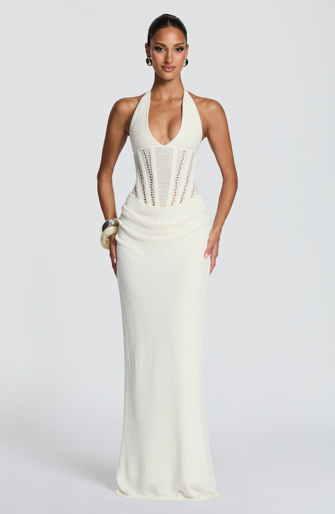Neeka Maxi Dress - Ivory